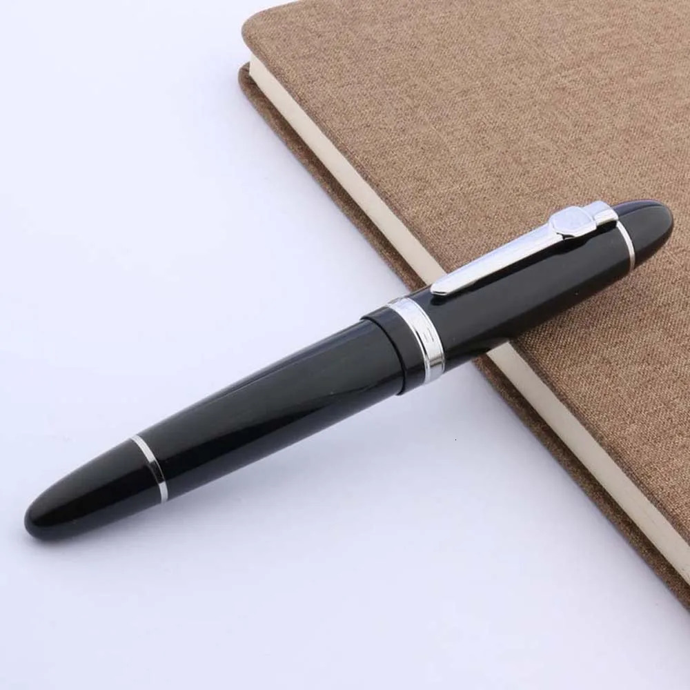 jinhao 159 Silver classic Twist metal black Rollerball Pen 260325 - view 5