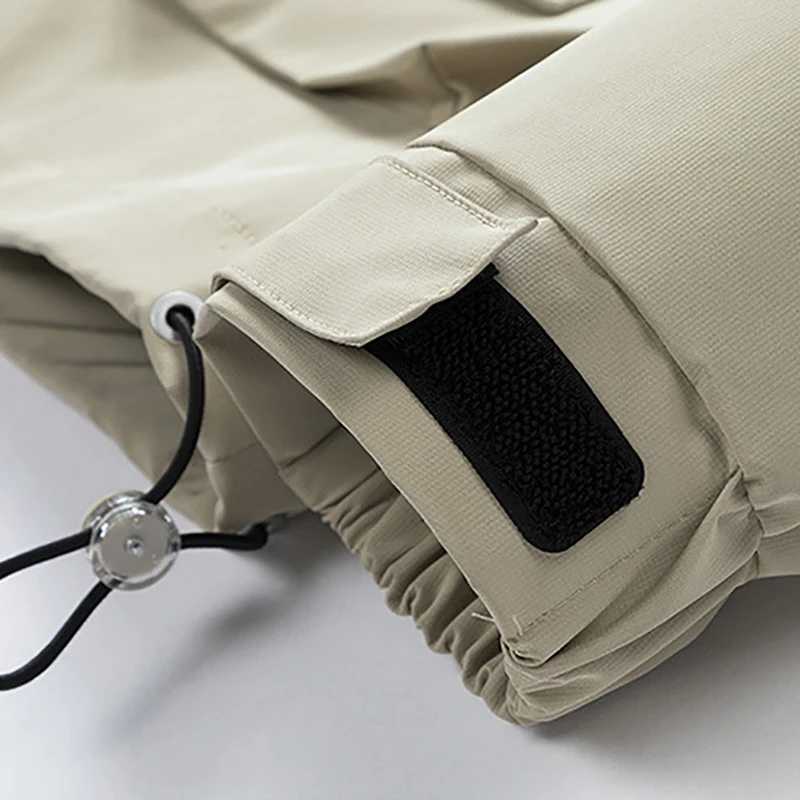 2024 Mens Waterproof Fashion Casual Hoodies Coat Streetwear Autumn Anti-wind Outdoor Travel Climbing Outerwear M260325