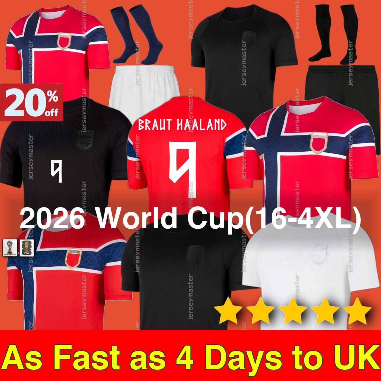2026 Norway HAALAND 2026 World Cup soccer jerseys SORLOTH NUSA AASGAARD HORN MYHRE DONNUM RYERSON MOLLER WOLFE AJER STRAND