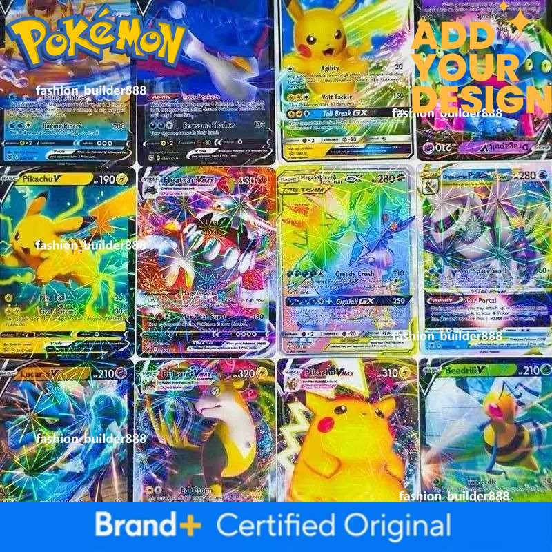 English Supply Cards Full Pokemon Blind Box Pet Elves Paldean Fates