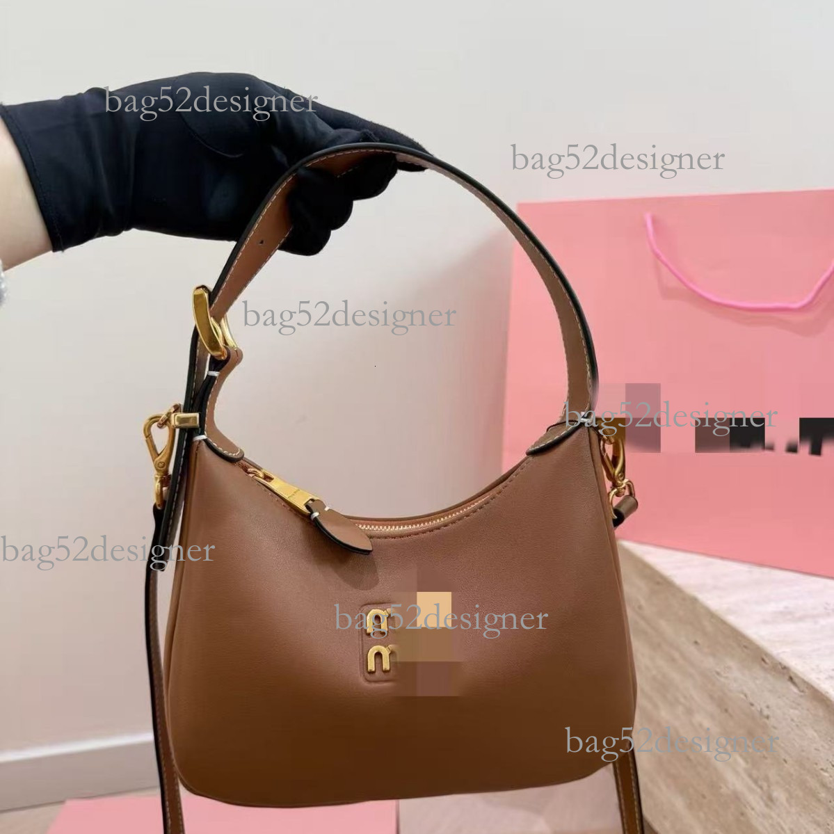 Designer Luxury bag Cross Border New Fashion Versatile Sweet Style Textured Handbag For Girls Underarm Shoulder Elegant Bag Wholesale