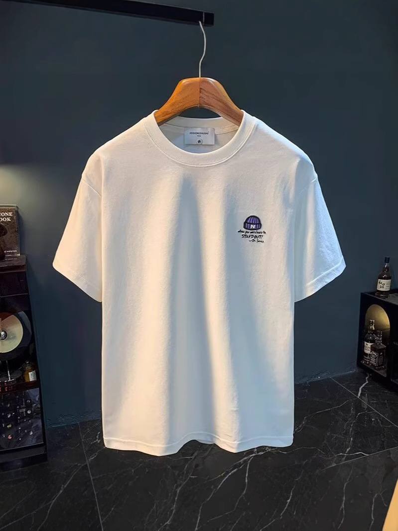 2026 Summer Men's Streetwear T-Shirts | Lightweight Plus-Size Oversized Graphic Casual Versatile Tees