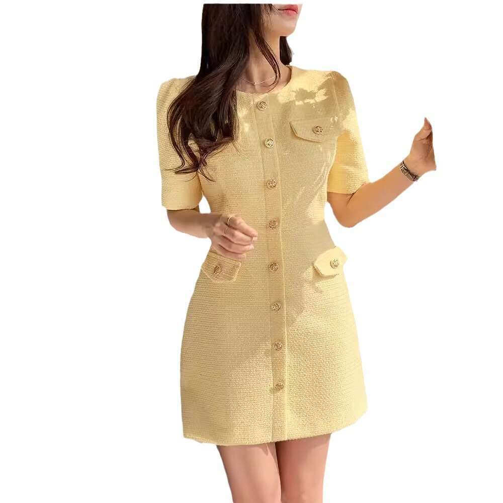 Dress designer dress Summer New Korean Chic Style Elegant Twee