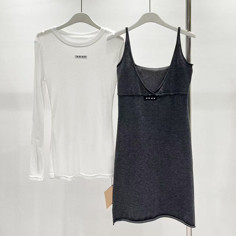 Designer Women Casual Shirts Mini Dress Thin Pullovers Sexy Short Dress Outfit Autumn Summer Vacation Nightclub Classic Dress