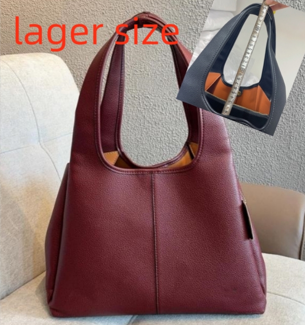 Large Lana Shoulder Bag Designer Bag Leather Tote Bag Versatile Handbag for Women's Everyday Essentials Bucket Shoulder Bag with feet zipper magnetic buckle