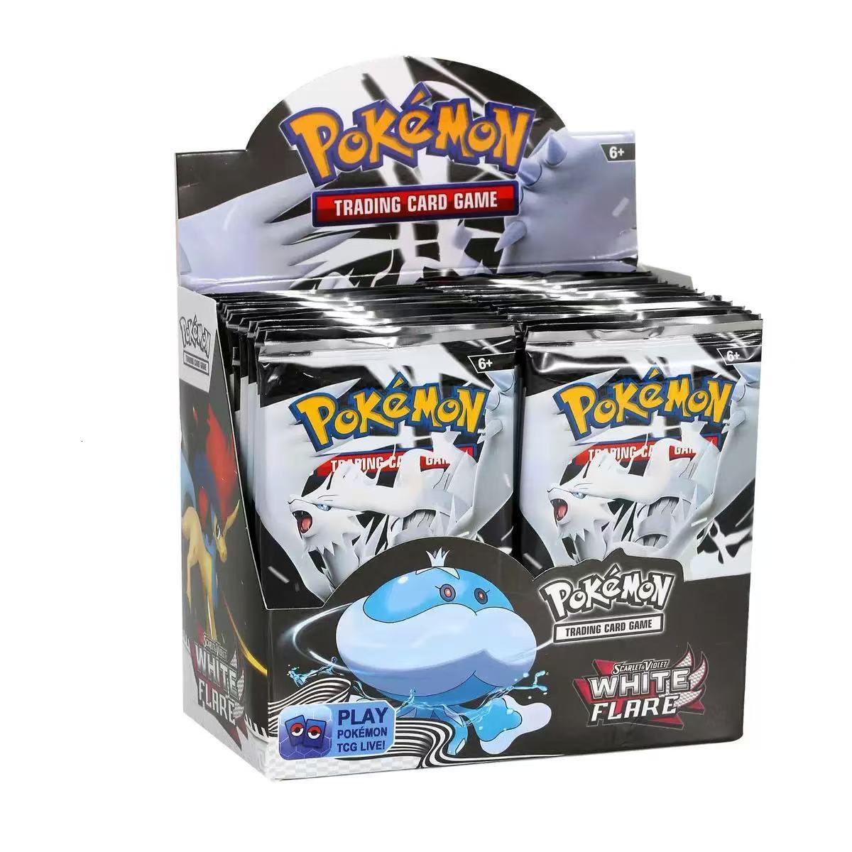New Arrivals pokemon cards Black Bolt White Flare 1box/360pc