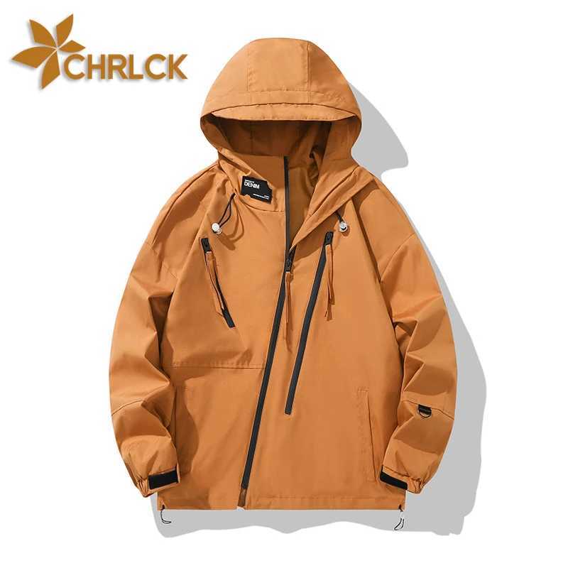 CHRLCK Mens Waterproof Hiking s Windproof Windbreaker Coat Women Breathable Fishing Camping Trekking Zipper M260325