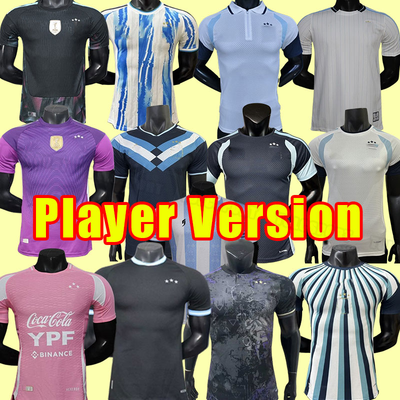 Argentina soccer Jerseys football shirt 2025 2026 DYBALA AGUERO MARADONA DI MARIA 25 26 player version uniforms Messis training short sleeve goalkeeper champion