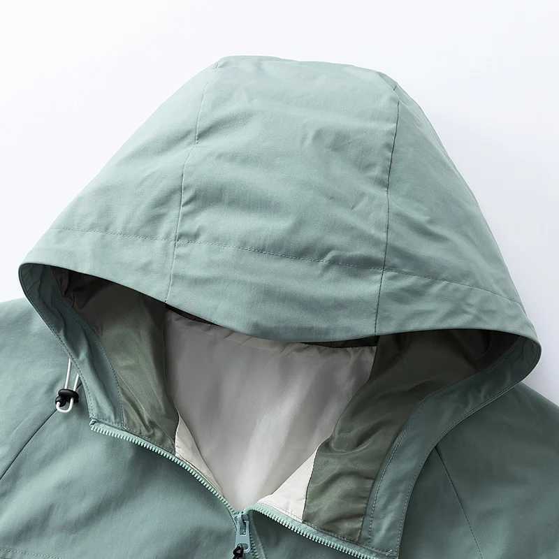 CHRLCK Unisex Hiking Outdoor Waterproof Fishing Hooded Sport Men Travel s Mountaineering Coats Women M260325