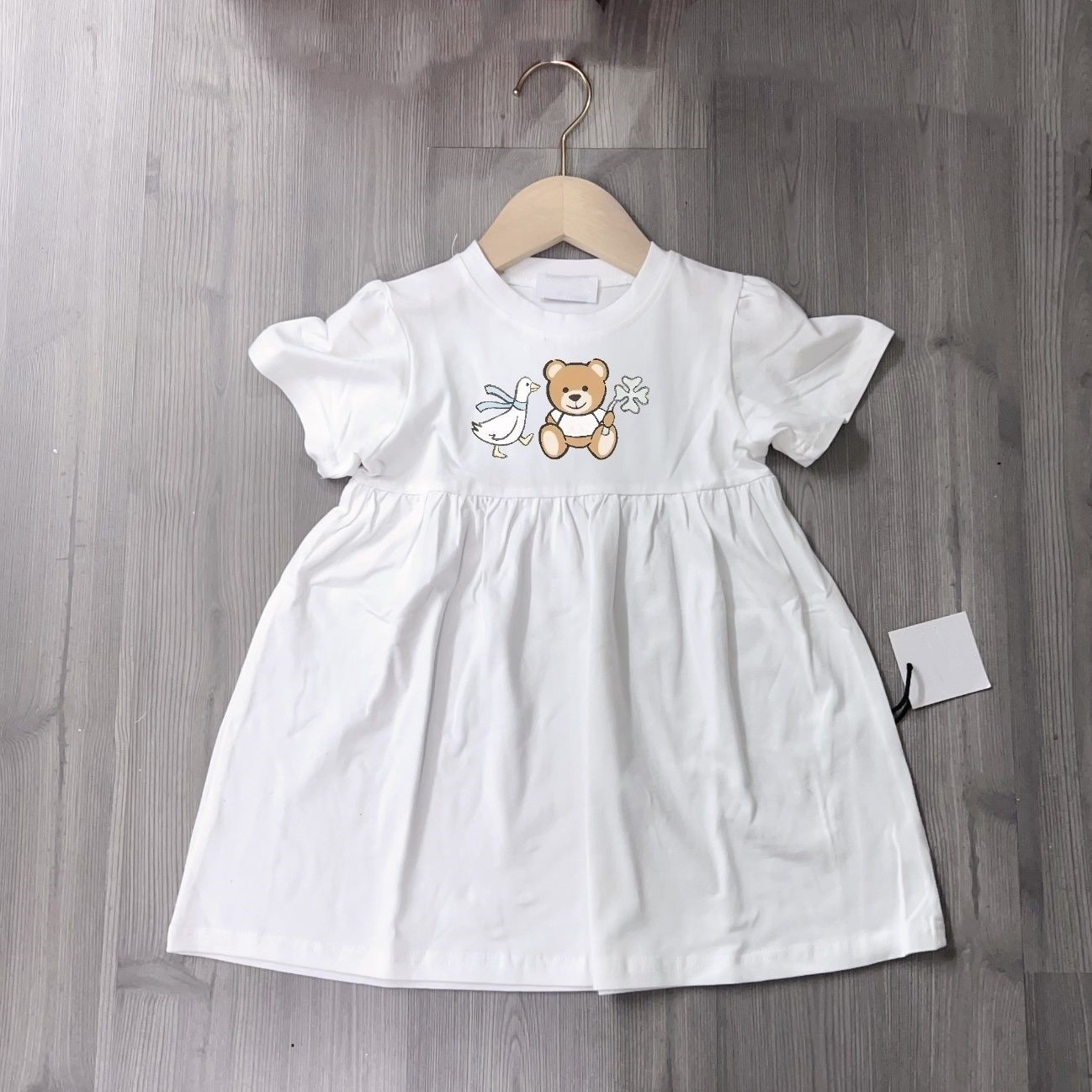 kids baby girls dress apricot summer clothes Toddlers Clothing BABY childrens girls blue pink white summer Dress