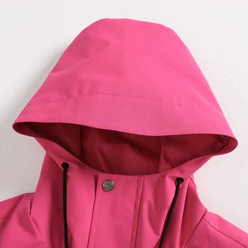 CHRLCK Womens Waterproof Hiking 3IN1 s Winter Warm Windproof Windbreakers Women Camping Trekking Thin Woman M260325