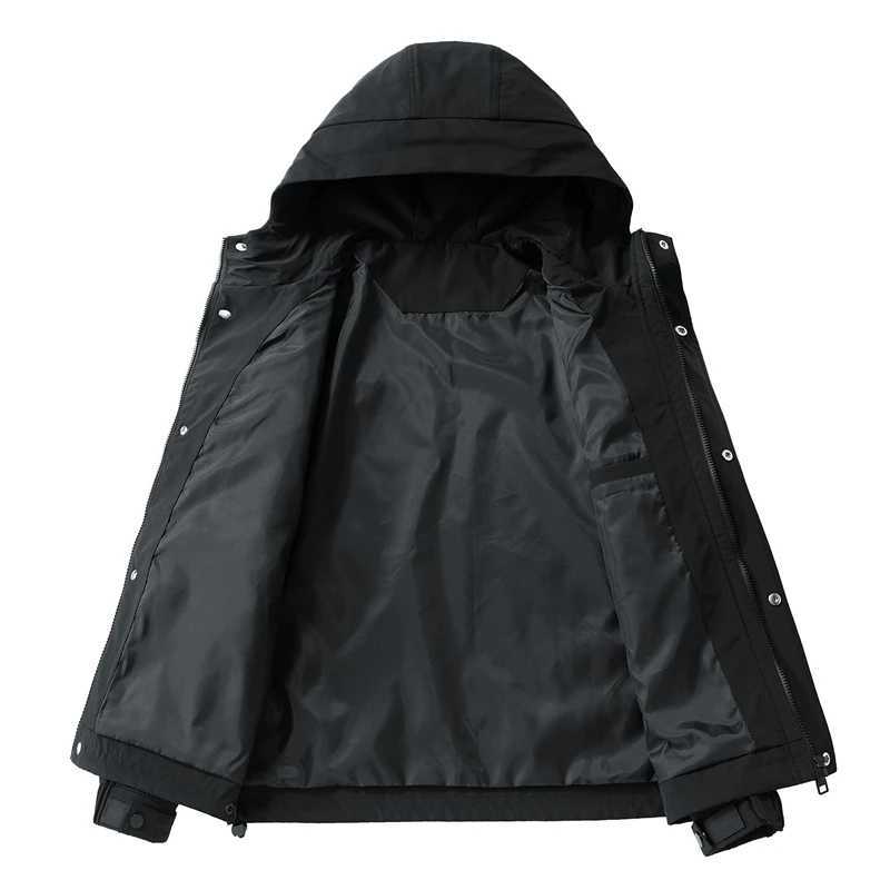 CHRLCK Unisex Hiking Waterproof Green Windbreaker Men Outdoor Camping Trekking Fishing Windproof Coats Women M260325