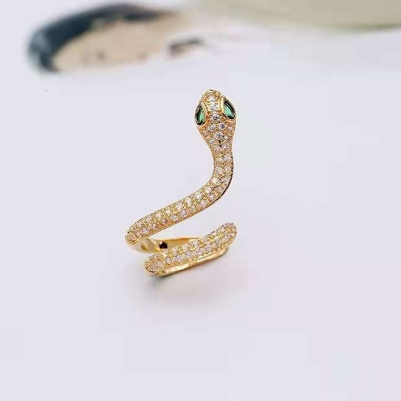 Earrings Electroplated Snake Shaped Ear Cuff With Unique Design Niche High End Feel Micro Inlaid Snake Stud Earrings Exaggerated Silver Designer For W - view 7
