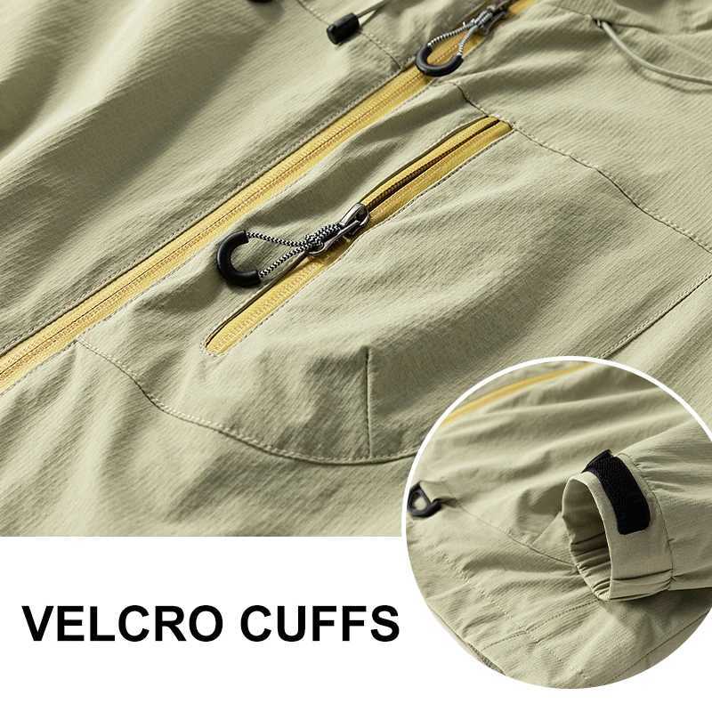 CHRLCK Mens Hiking Waterproof Windproof Windbreaker Women Outdoor Camping Trekking Fishing Fashion Coats Unsiex a03 M260325