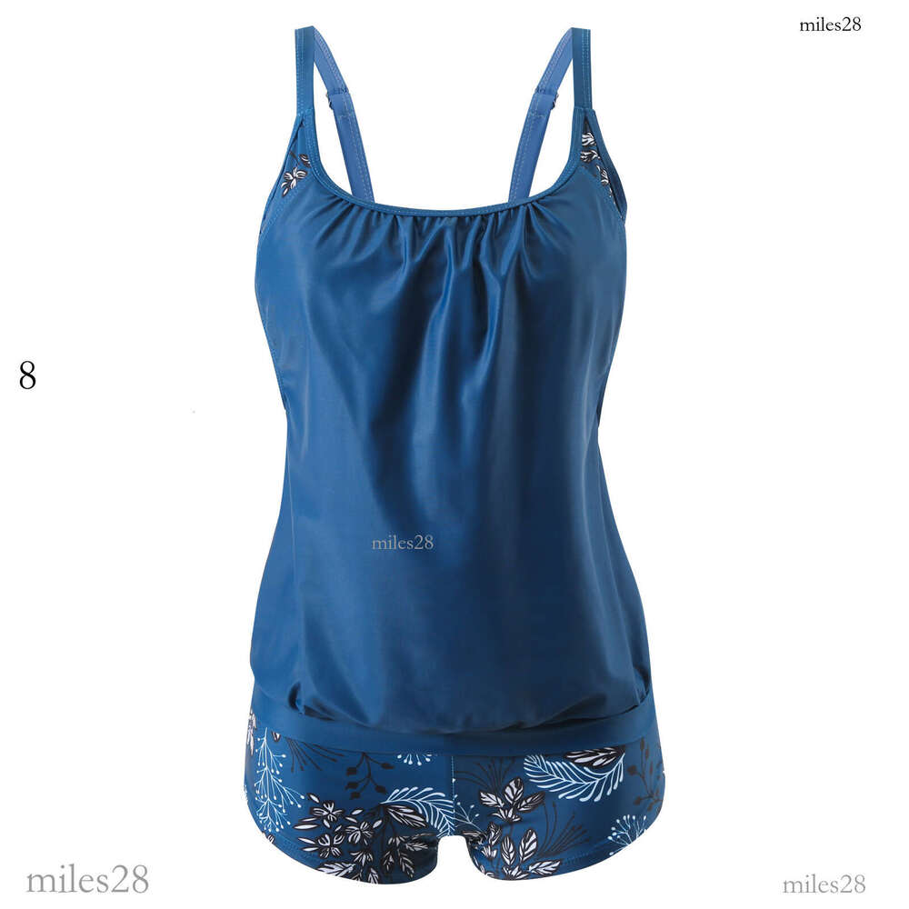 Swimsuits designer womens maillot de bain New European and American Plus Size Women's Quick-Dry Shorts and Tank Top Conserva