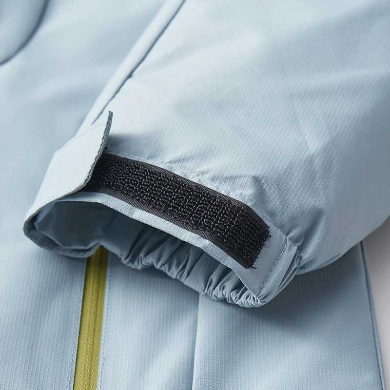 JNLN Men Waterproof Fleece Graphene Inner Winter Windproof Thermal Windbreaker Hiking Camping Skiing Climbing Raincoat M260325