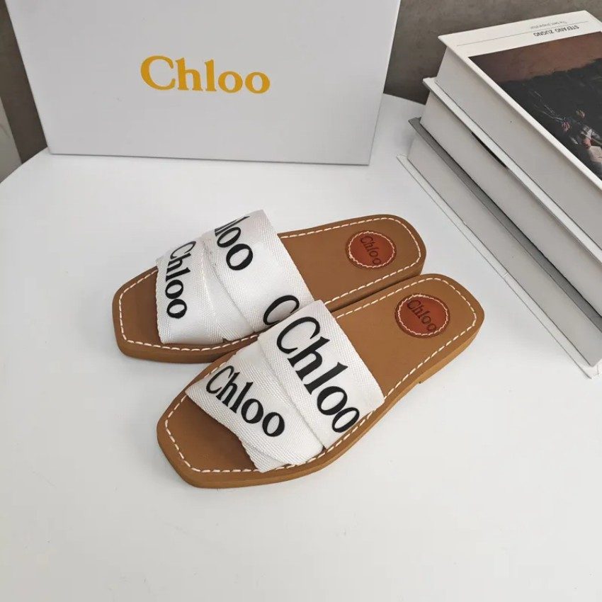 Luxury Sandals Flat Slides Designer Canvas Slippers Womens sandal sandale shoes casual bottom summer flat flip flops women00