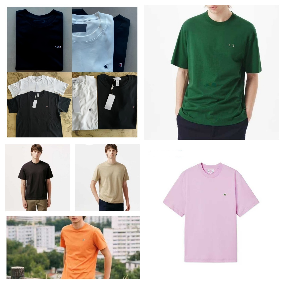 LAC Designer Adult Men's Sportwear T-shirts Embroidery Logo Males Tees Outdoor Boys Hiking Tees Tops Undergraduate Summer Sport Tshirts