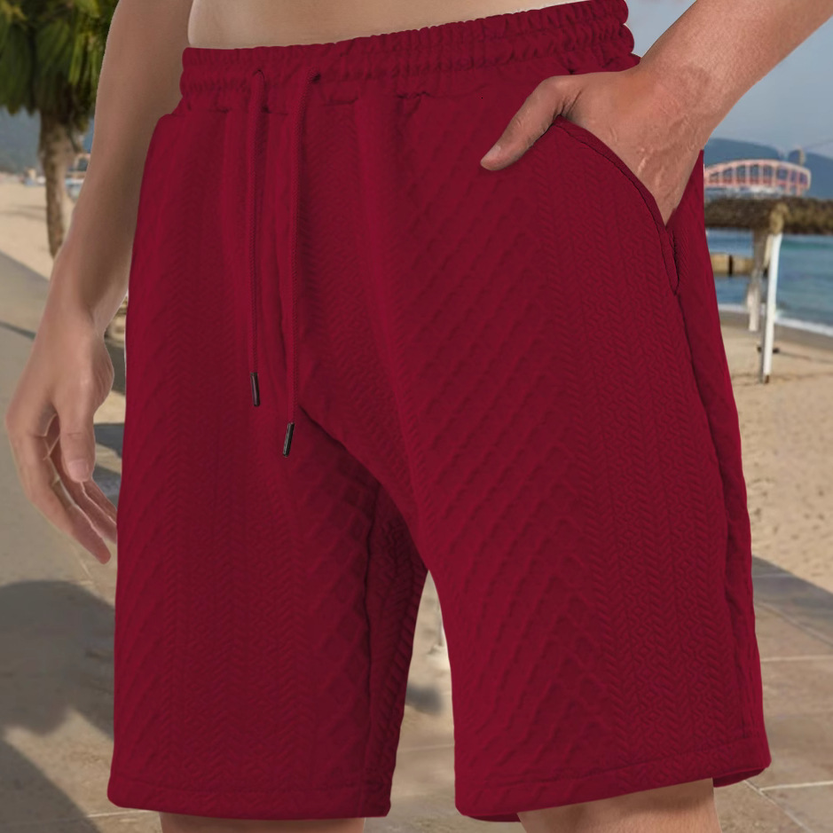 Men's New Summer Foreign Trade Shorts American Retro College Style Loose Essential Shorts Sports Casual Beach Pants