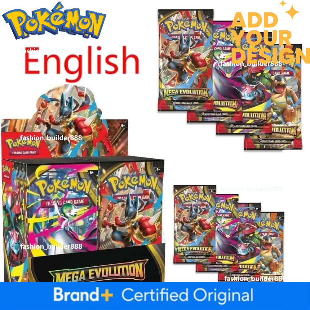 360Pcs/Set Pokemon Card MEGA EVOLUTION151 Transaction Card****