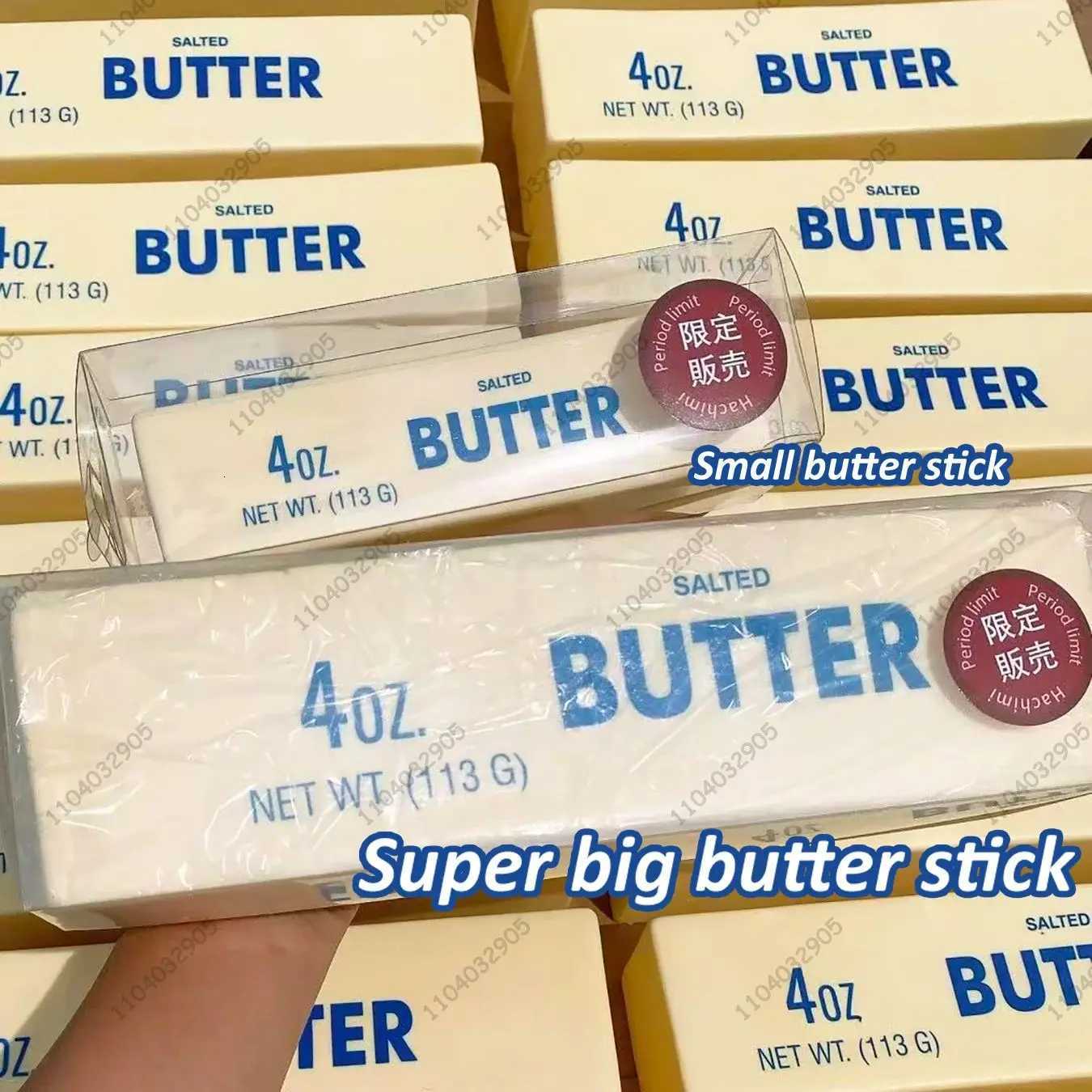 Squishy Super Big Butter Stick Slow Rising Fidget Toy Giant Butters Sticks Moist Squeeze Toy for Adults Kids Autism Girls Gifts C260325 C260327