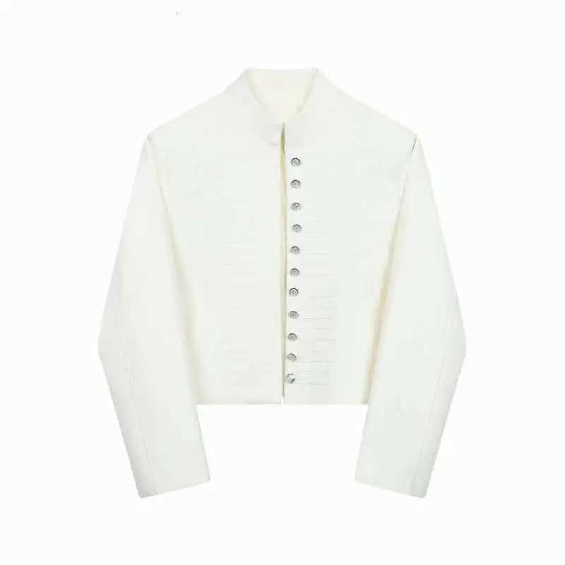 LUZHEN 2025 Stylish Design Jackets Mens Trendy Solid Color Casual Temperament Coats Elegant Korean Reviews Many Clothes LZ7953 C260325