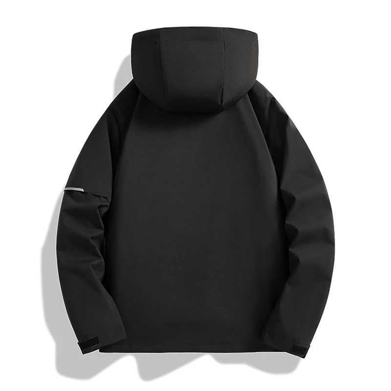 CHRLCK Mens Waterproof Hiking s Large Size Fleece 3 IN 1Camping Women Windproof Fishing Skiing Thick Windbreaker M260325