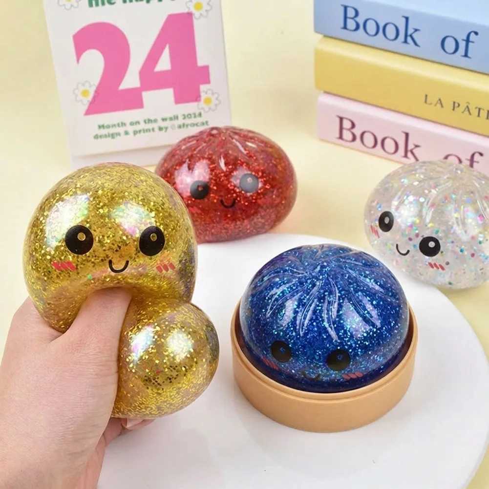 Buns Squishies Toy Squishies Dumplings Stress Balls for Kids Adults Squeeze Dough Stress Relief Toys C260325 C260327