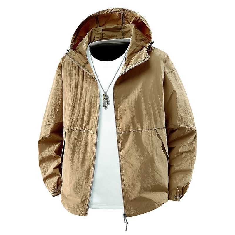 Hiking Men UPF 50 Summer Unisex Waterproof Quick Dry Camping Windbreaker Trekking Fishing Rain Outdoor Anti UV Clothes M260325