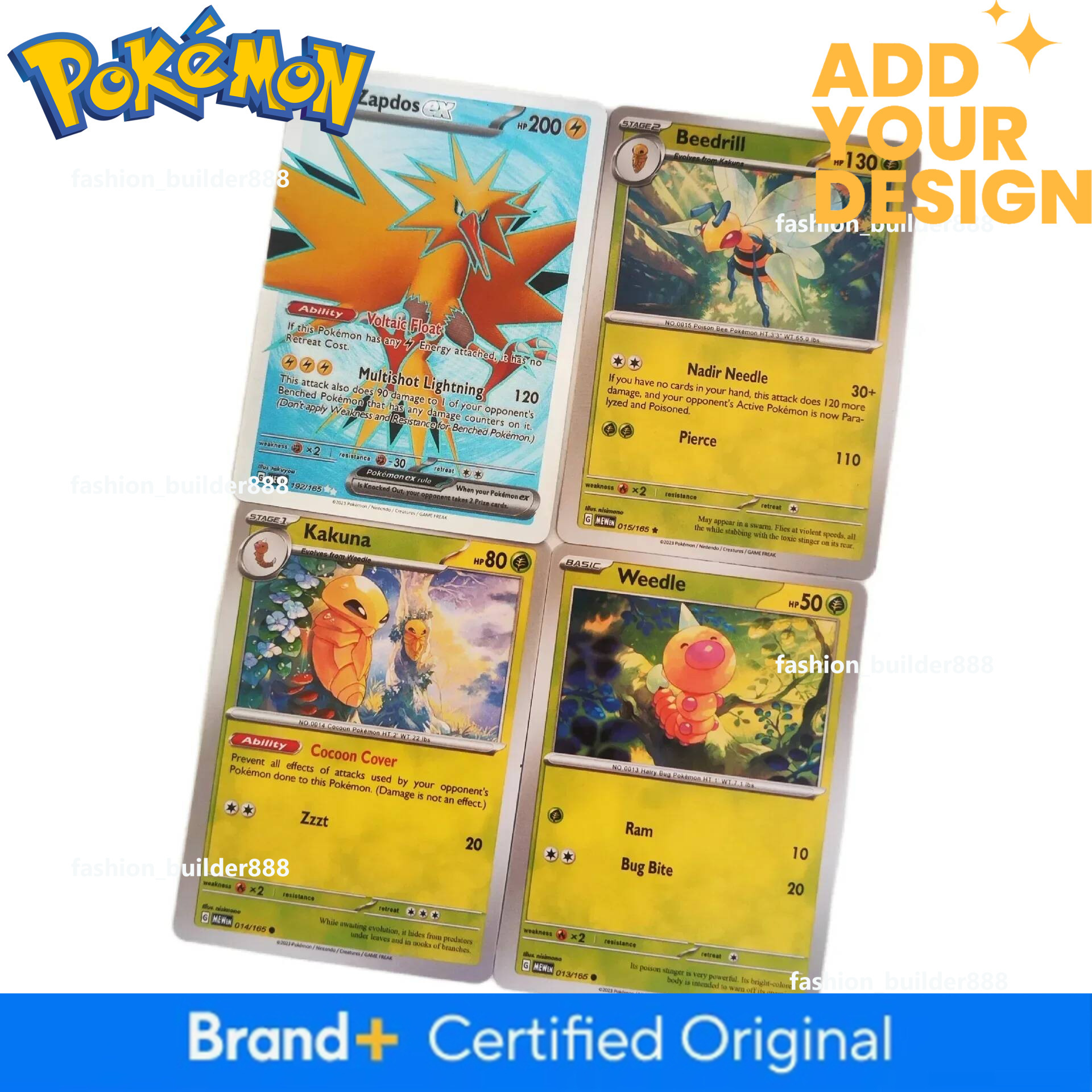 1box/360Pcs Pokemon Journey Together Stellar Crown 151 Ultra Prism English Booster Battle Transaction Card