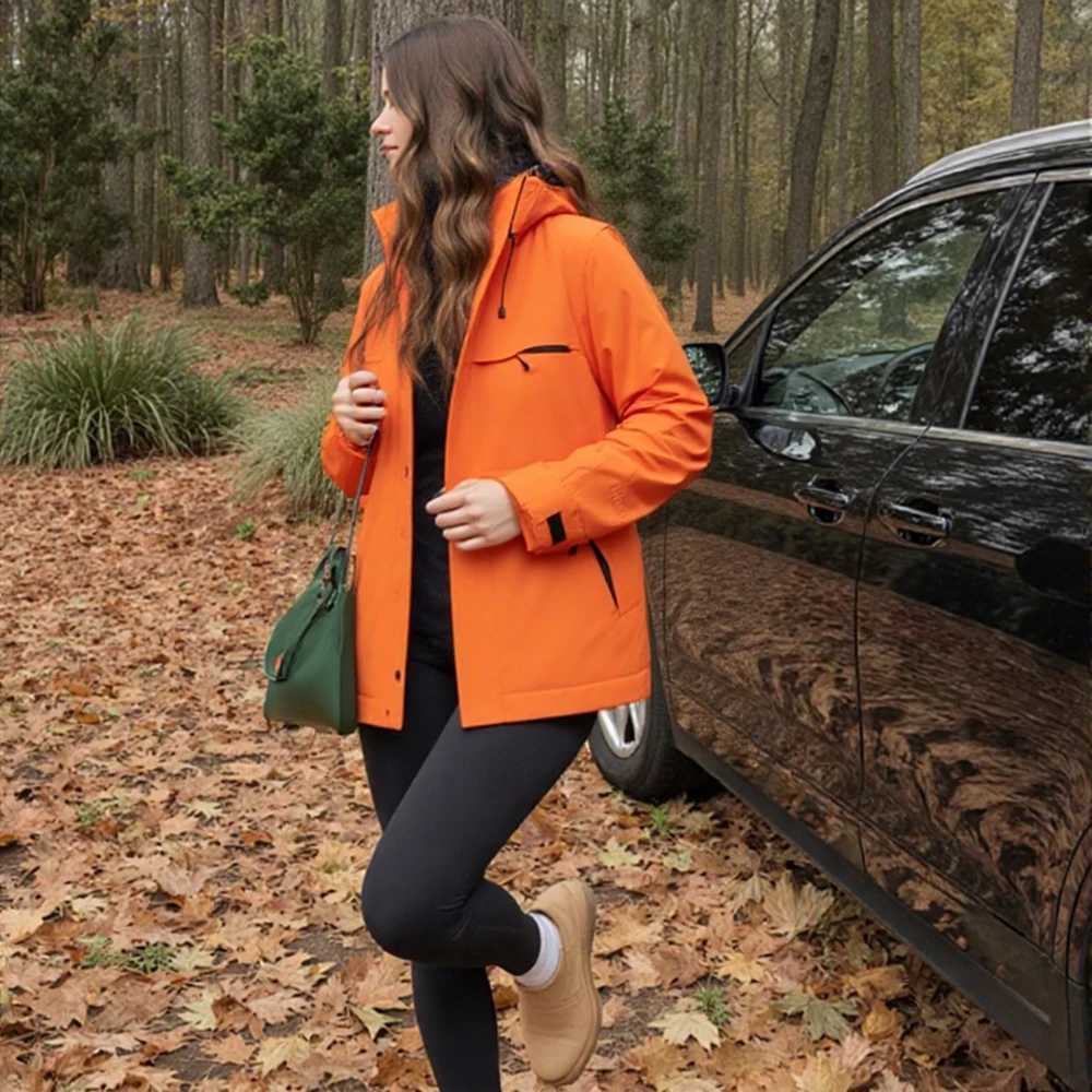 Spring Fall Waterproof Hiking Women Hooded Hunting Running Trekking Fishing s Outdoor Ride Climbing Windbreaker M260325