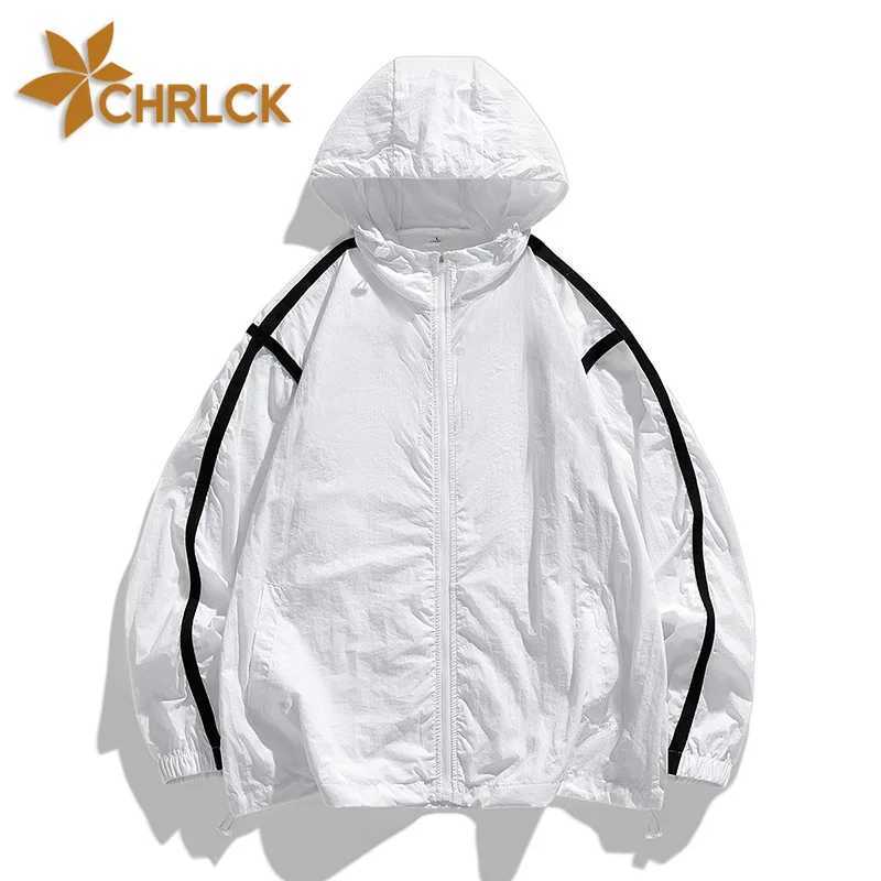 CHRLCK Mens UPF50 Hiking s Women Camping Windproof Windbreaker Summer Cycling Running Fishing Sun-Protective M260325