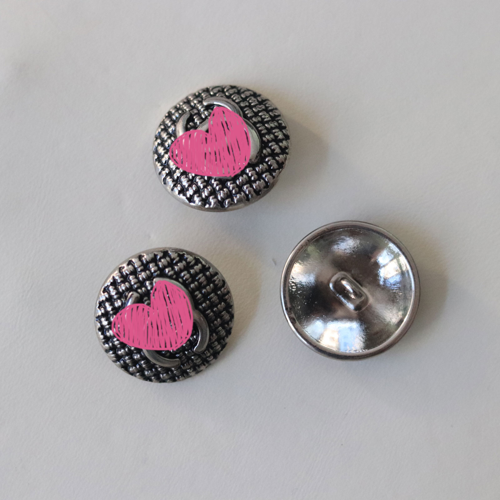 1pc 22mm C brand luxury brand designer metal button silver black sewing DIY dress clothing accessory replacement crafts Buttons DA27 promotion