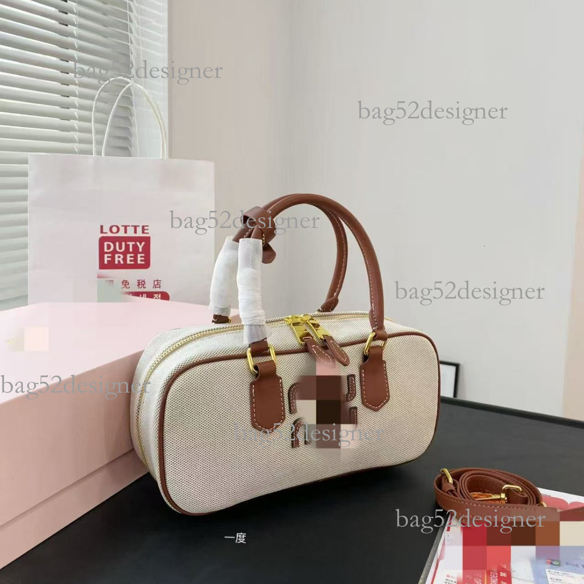 Designer Luxury bag Retro Fashion Handheld Bowling For Women New Simple Casual Textured Shoulder Crossbody Small Square Bag