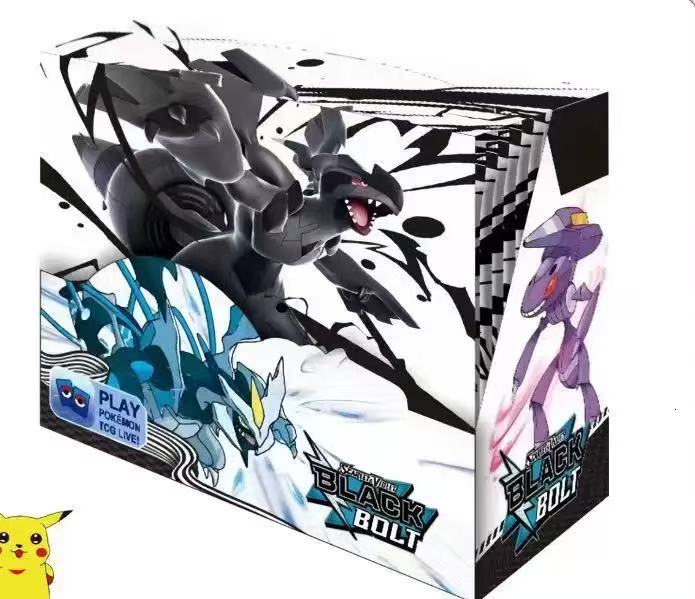 New Arrivals pokemon cards Black Bolt White Flare 1box/360pc