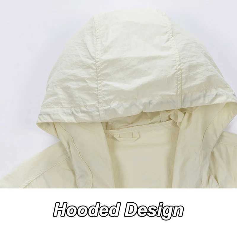 Mens UPF50 Hiking s Women Camping Windproof Windbreaker Summer Cycling Running Fishing Sun-Protective s Outdoor M260325