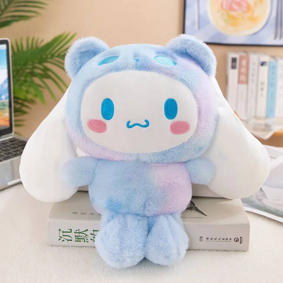 25Cm Kawaii Sanrio Plush Hello Kitty Cinnamonroll Kuromi Pochacco Stuffed Plush Doll Cartoon Cute Toys Children Birthday Gifts - view 4