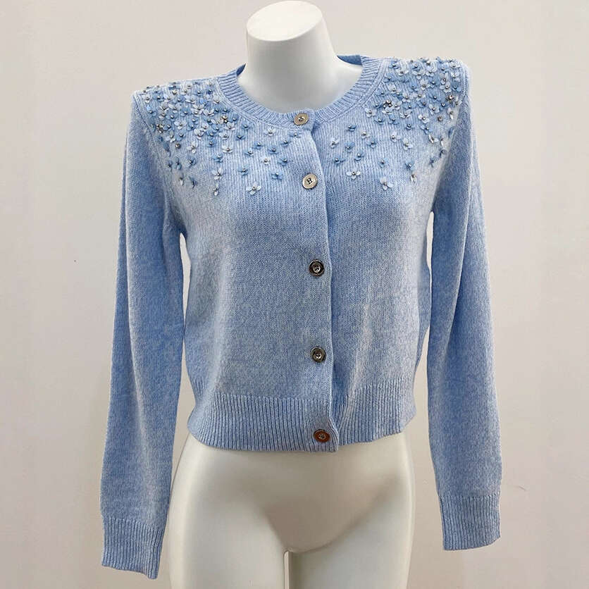 2026 Autumn/Winter New Designer k30 Women's Warm and Elegant Thick Starlight Super Aging Sweater Top