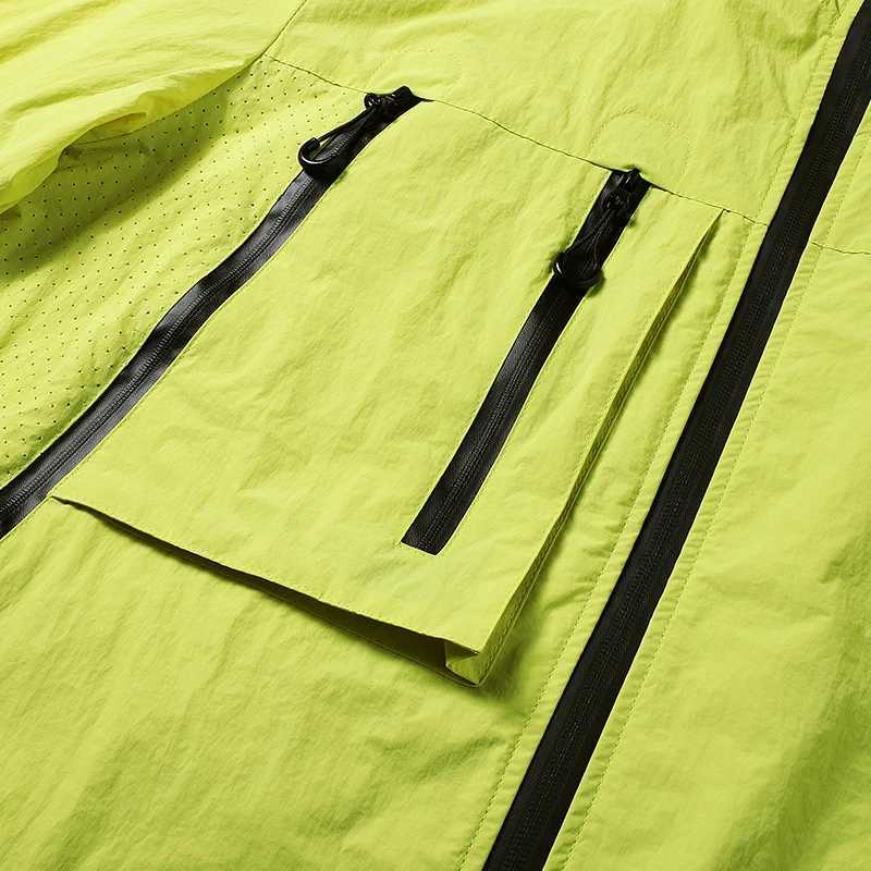 CHRLCK Unisex Hiking Summer UPF50 Windbreaker Quick Drying Camping Trekking Fishing s Sun Protection Coats b17 M260325