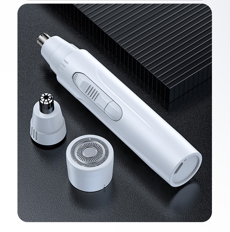 Rechargeable Mens Nose Hair Trimmer Electric Shaver for Men Washable Design Long Battery Life240708