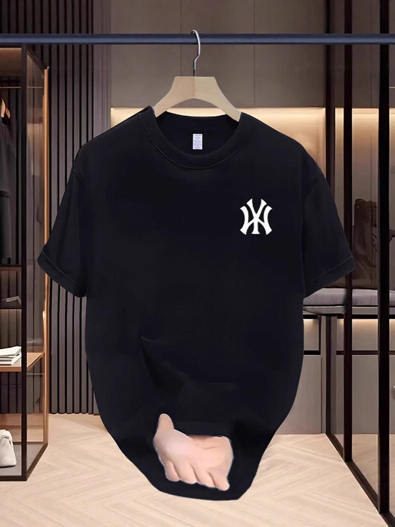 Men's Summer INS Streetwear Heavyweight T-Shirts | Breathable Versatile Punk Graphic Short Sleeve Tees
