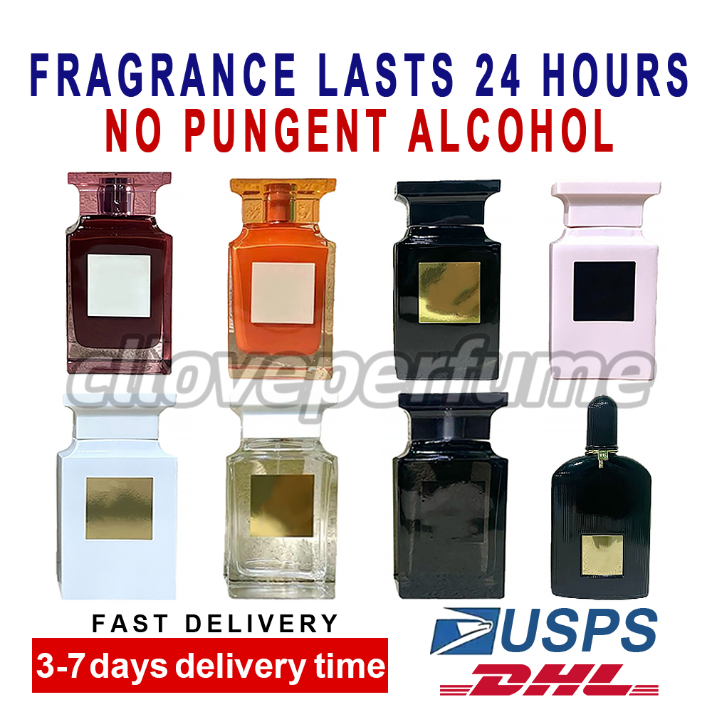 High quality perfume fragrance lasts 24 hours no pungent alcohol Luxury Designer Women Men Fragrances Parfum Cologne Neutral 100ml 3.4oz Set Long Lasting Smell