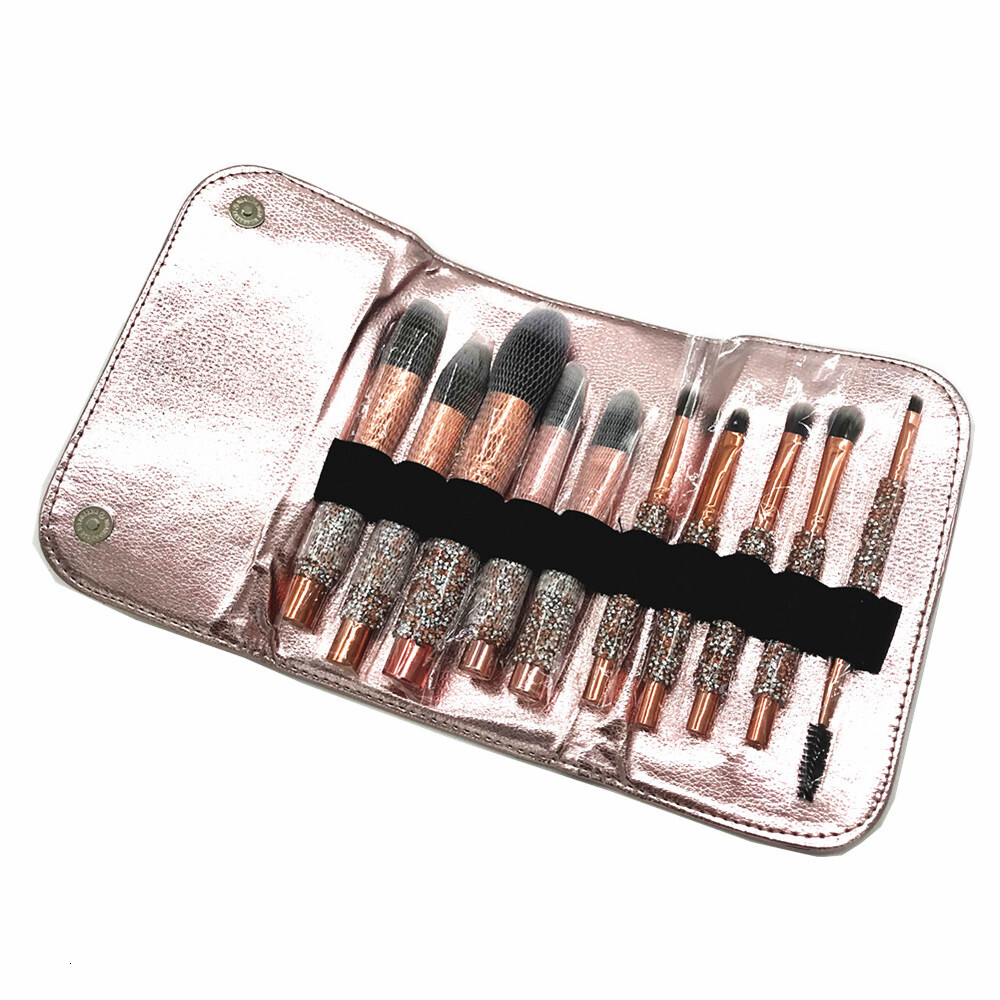Makeup Brushes New 10-Piece Diamond Handle Brush Set Beauty Tools Makeup Brushes Exclusively