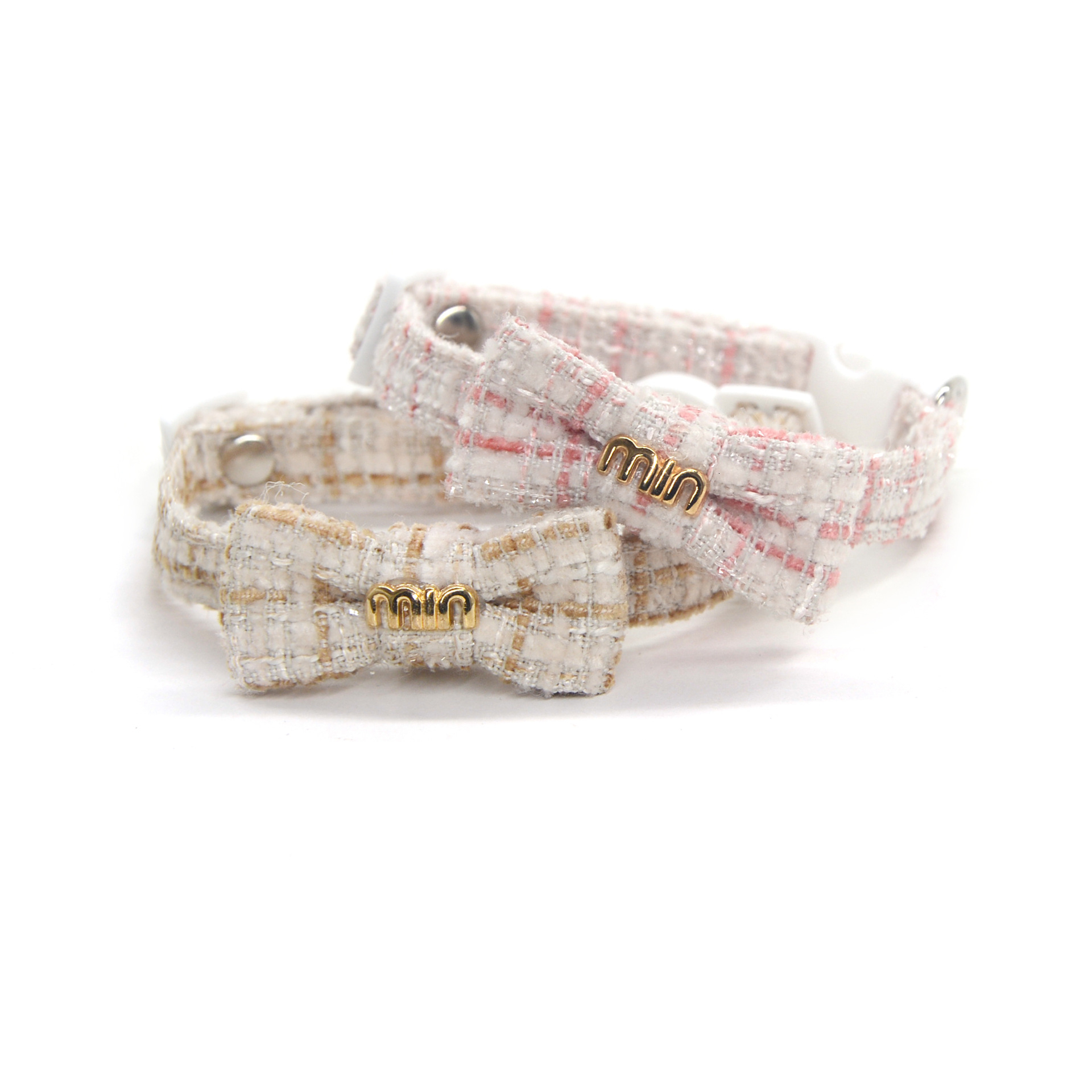 Pet Collar Princess Style Bowknot Mini Luxury Adjustable Anti Choke For Small Dogs Cats Neck Accessory