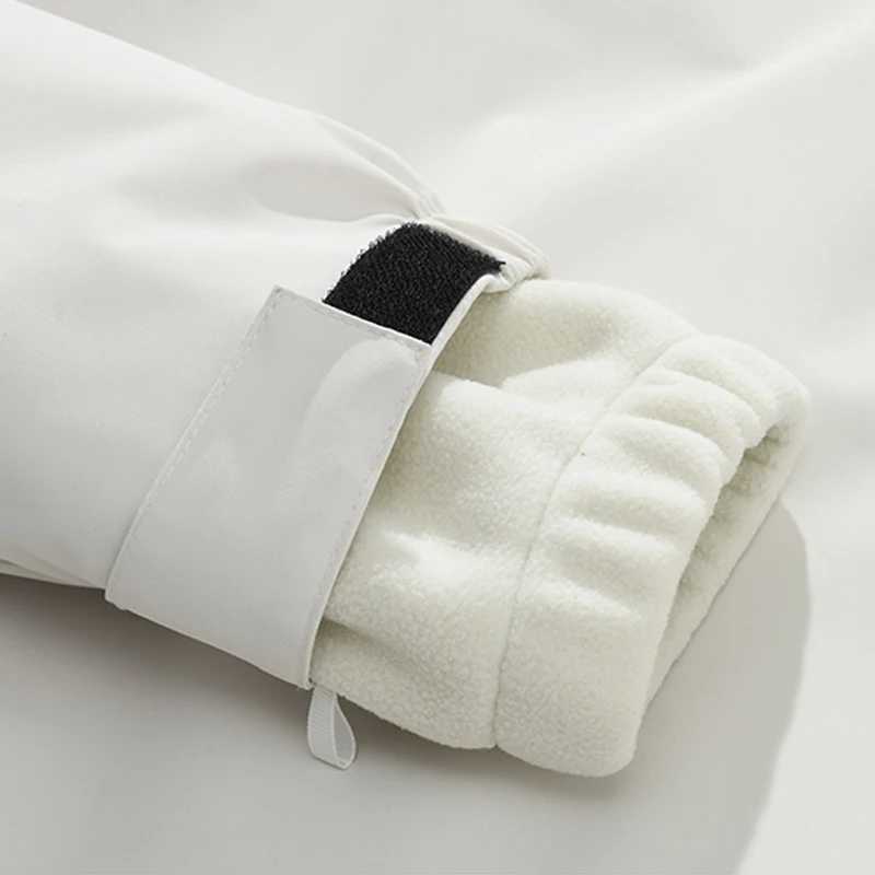 LNGXO 3-in-1 Fleece Waterproof Mens Womens Winter Coat for Hiking Climbing Camping Skiing Warm Windproof Windbreaker M260325