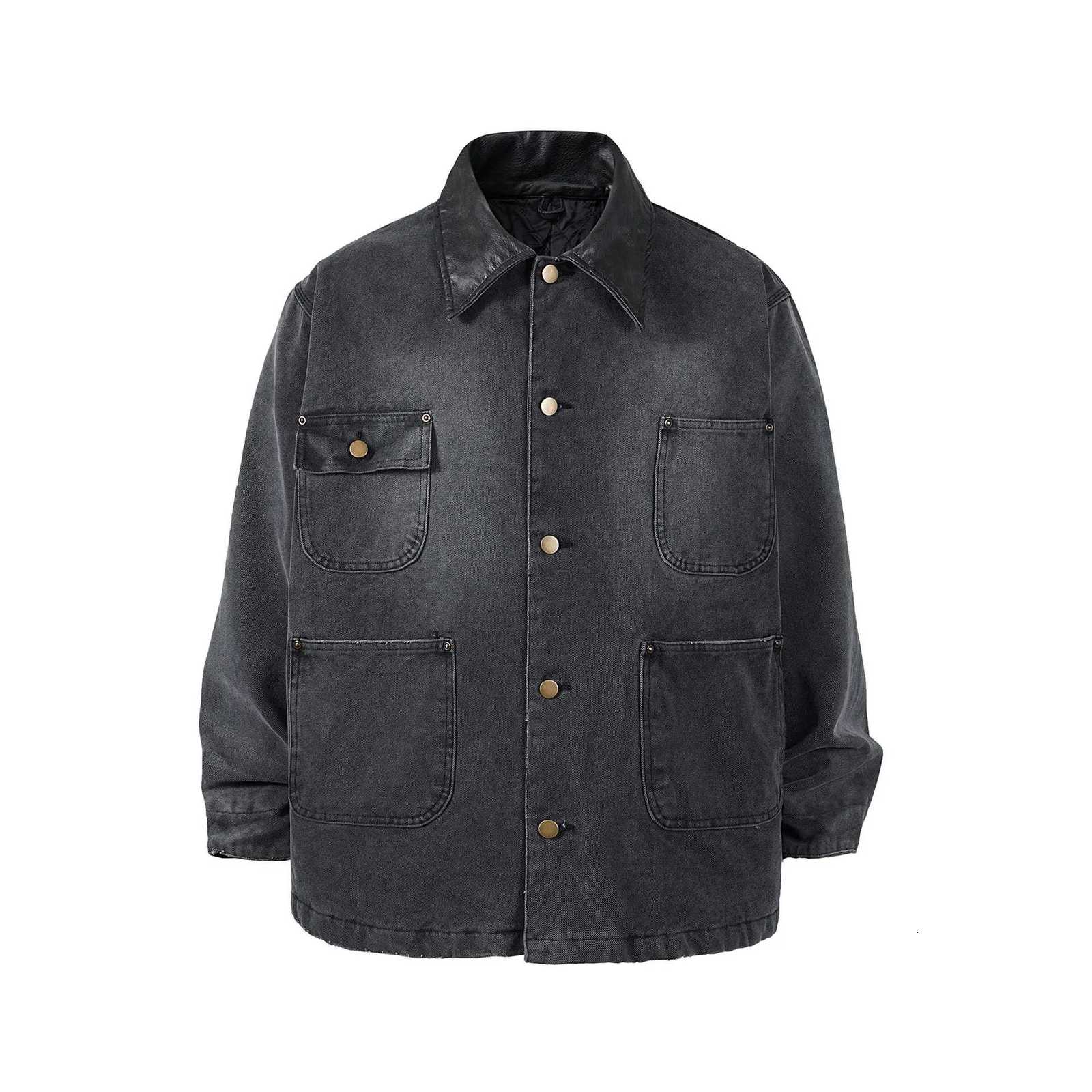 MAQVOB Men Wash Twill Jacket Coat Luxury Apparel Street Wear Wholesale Euro US Size Muti Pocket Spring Autum Jacket Coat C260325