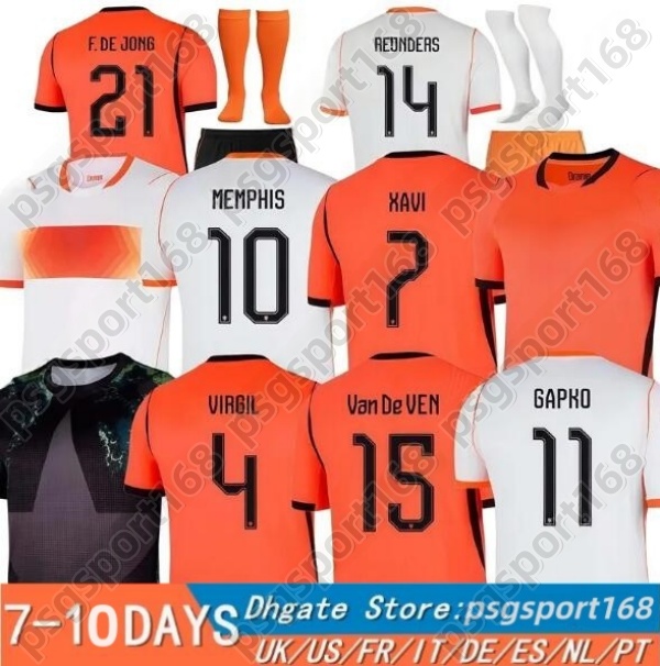 S-4XL 26 27 Netherlands soccer Jerseys 2026 2027 Holland Home Away Player Fans Men Kids Football Jersey Shirts Kit MEMPHIS VIRGIL DE JONG GAKPO MALEN DUMFRIES Van De Ven