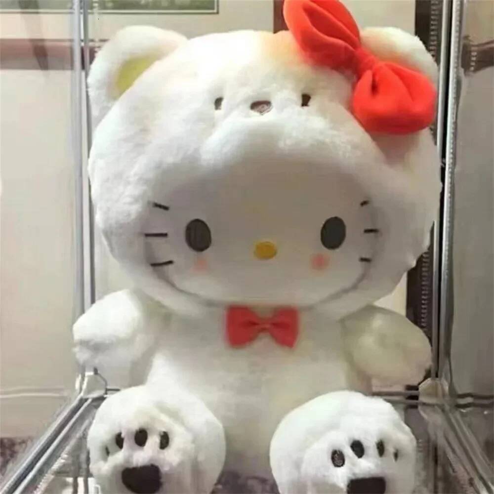 25Cm Kawaii Sanrio Plush Hello Kitty Cinnamonroll Kuromi Pochacco Stuffed Plush Doll Cartoon Cute Toys Children Birthday Gifts - view 7