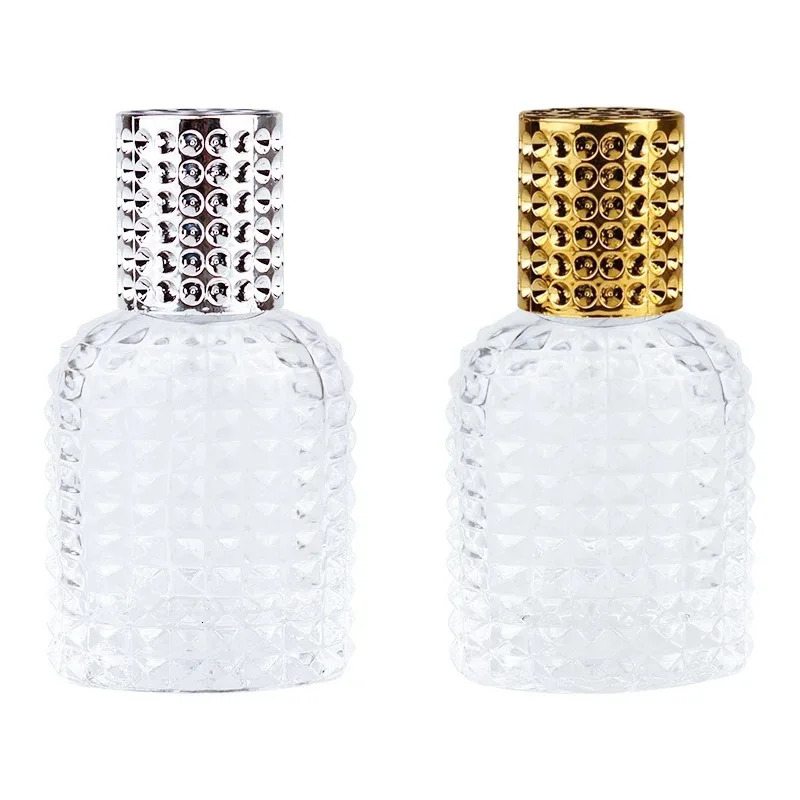 1/3Pcs 30ml 50ml Style Pineapple Portable Glass Perfume Bottle With Spray Empty With Atomizer Refillable Bottles 260318