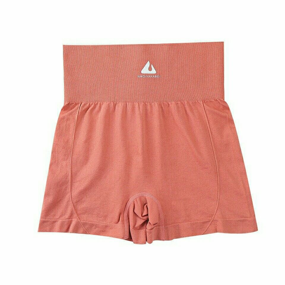 Summer fitness sports shorts, high-waisted, tummy-controlling, elastic peach butt-lifting tights, short-sleeved, anti-exposure, quick-drying